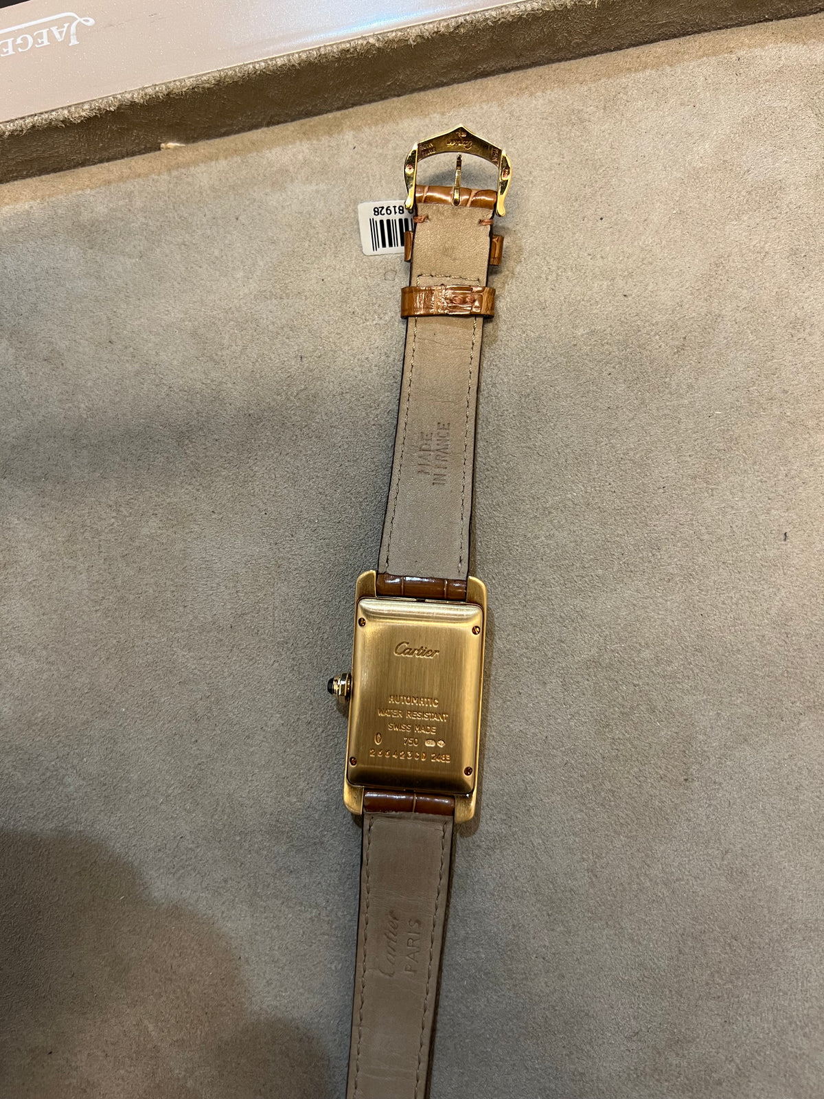 CARTIER TANK AMERICANO