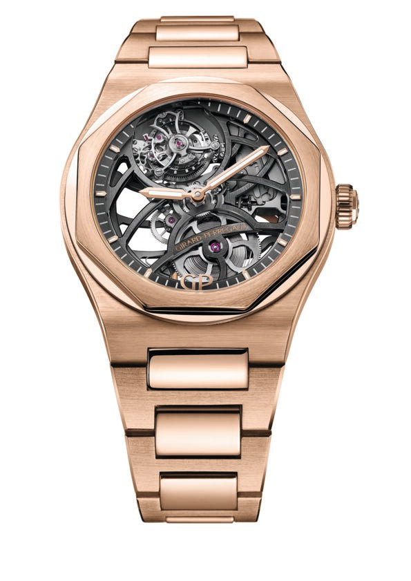 LAUREATO SKELETON ORO ROSA