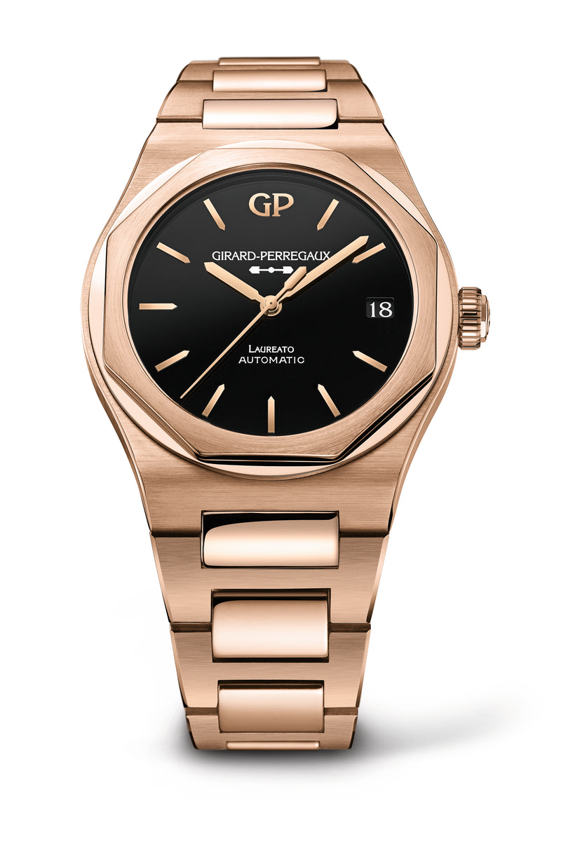 LAUREATO ORO 42 MM ONICE