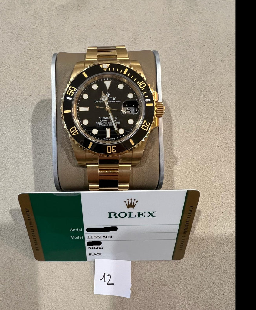 ROLEX SUBMARINER 116618NL