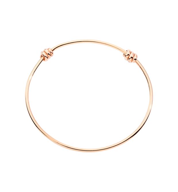 BRACCIALE NODO. Oro rosa 9kt.