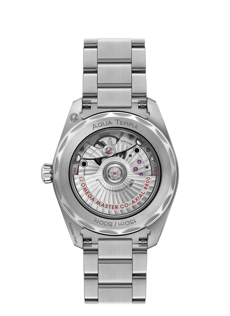 AQUA TERRA 150M OMEGA CO‑AXIAL MASTER CHRONOMETER 38 MM DONNA ACC-ACC