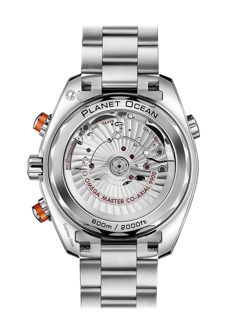 PLANET OCEAN 600M OMEGA CO‑AXIAL MASTER CHRONOMETER CHRONOGRAPH 45,5 MM ORANGE